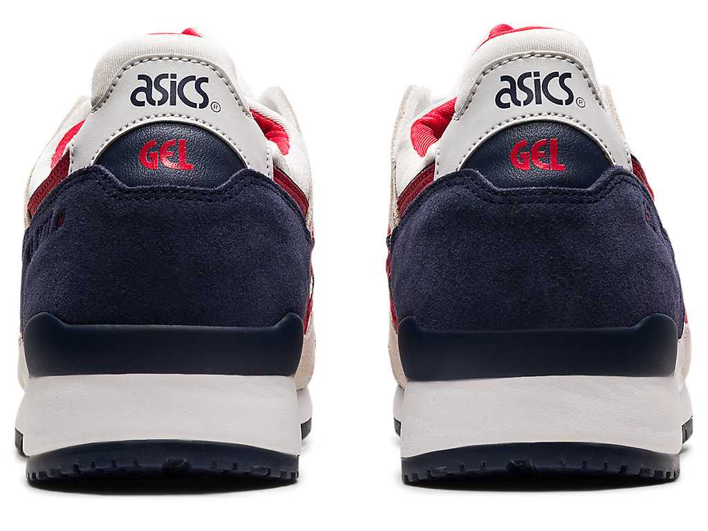 Buty Sportowe Męskie Asics Gel-lyte Iii Og Białe Czerwone | 02471-PRAI