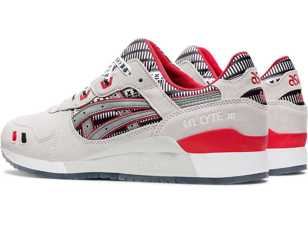 Buty Sportowe Męskie Asics Gel-lyte Iii Szare Srebrne | 05617-VOSF