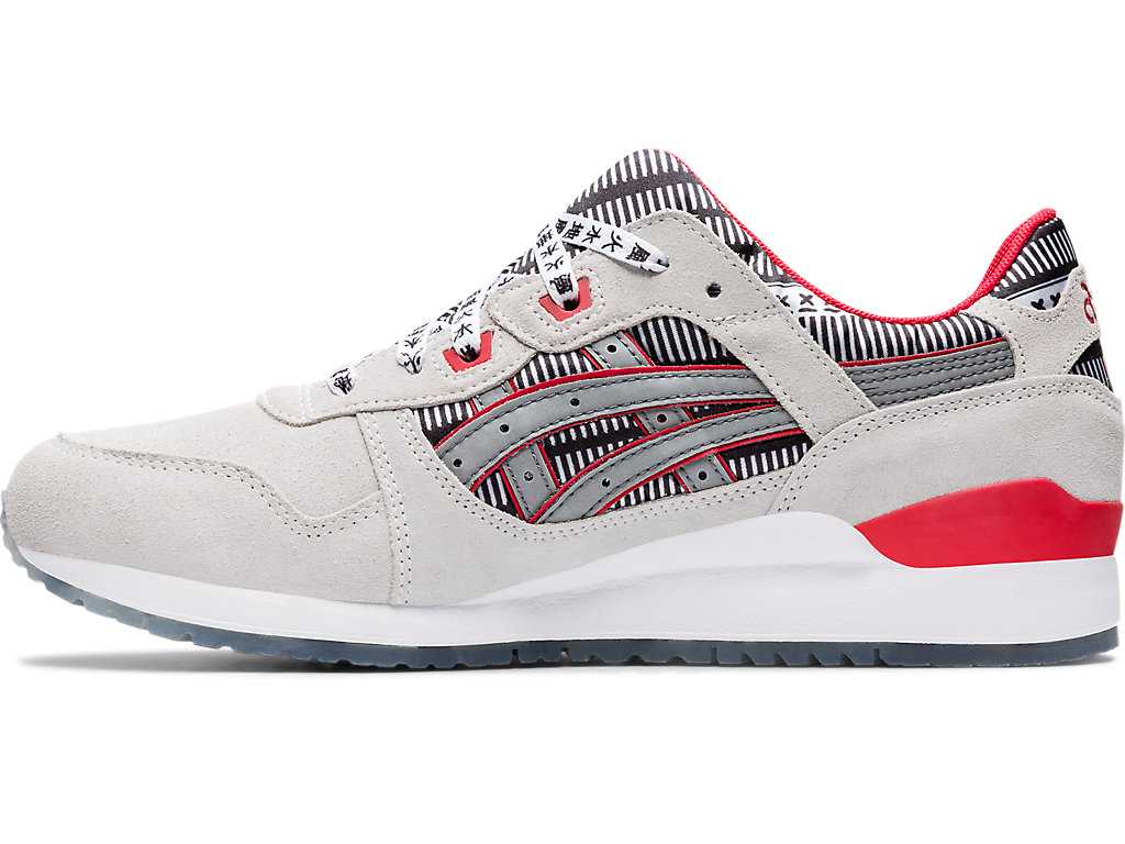 Buty Sportowe Męskie Asics Gel-lyte Iii Szare Srebrne | 05617-VOSF