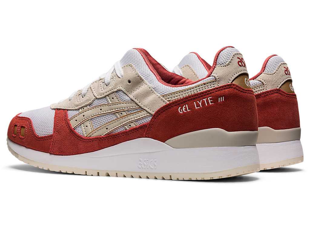 Buty Sportowe Męskie Asics Gel-lyte Iii Og Białe Szare | 12697-PXCO