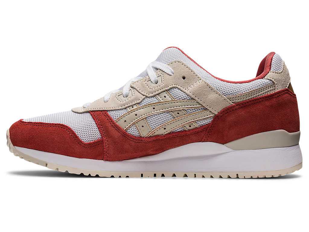 Buty Sportowe Męskie Asics Gel-lyte Iii Og Białe Szare | 12697-PXCO