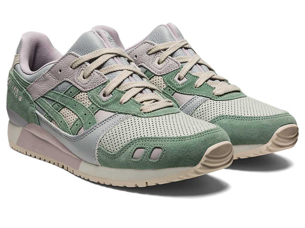 Buty Sportowe Męskie Asics Gel-lyte Iii Og Głęboka Oliwkowe Szare | 23154-MPYS