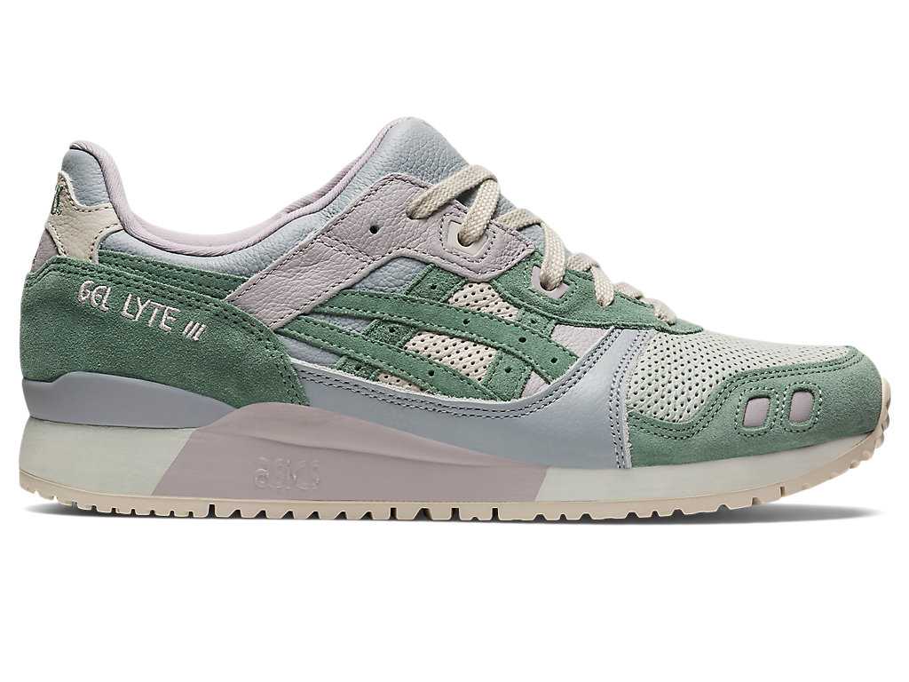 Buty Sportowe Męskie Asics Gel-lyte Iii Og Głęboka Oliwkowe Szare | 23154-MPYS