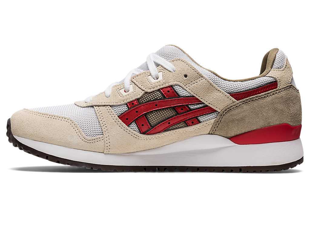 Buty Sportowe Męskie Asics Gel-lyte Iii Og Szare Czerwone | 28670-MXIU