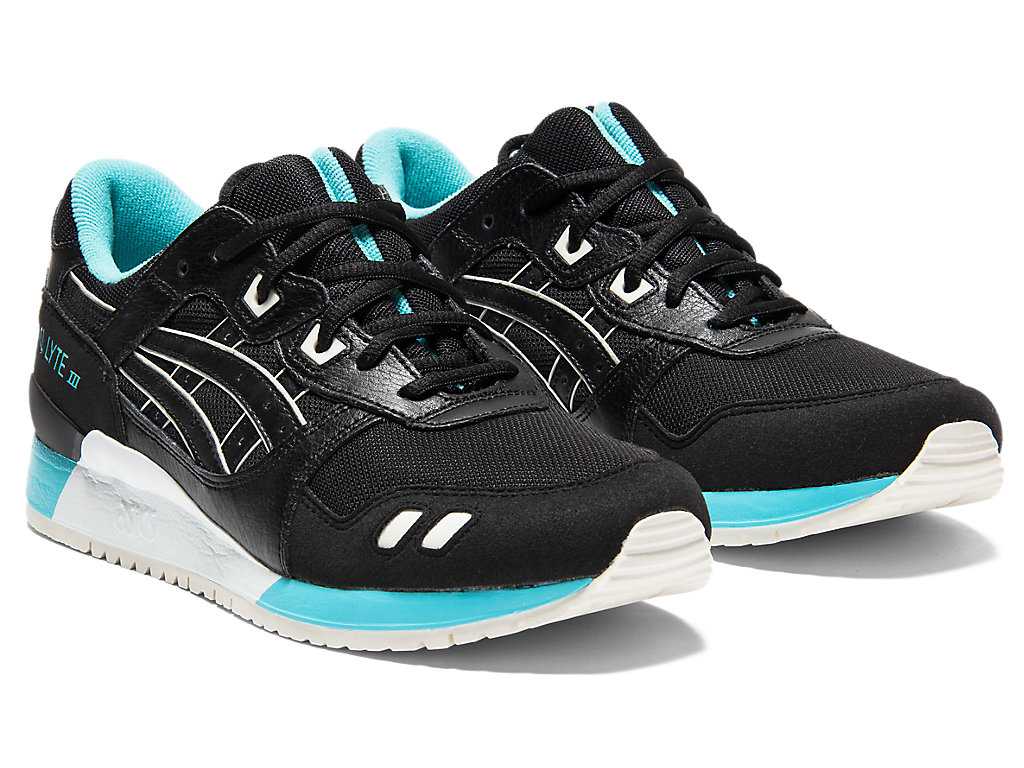 Buty Sportowe Męskie Asics Gel-lyte Iii Czarne Czarne | 34678-UCYH