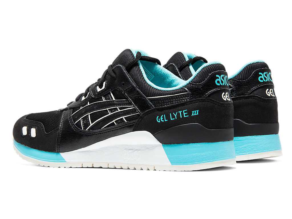 Buty Sportowe Męskie Asics Gel-lyte Iii Czarne Czarne | 34678-UCYH