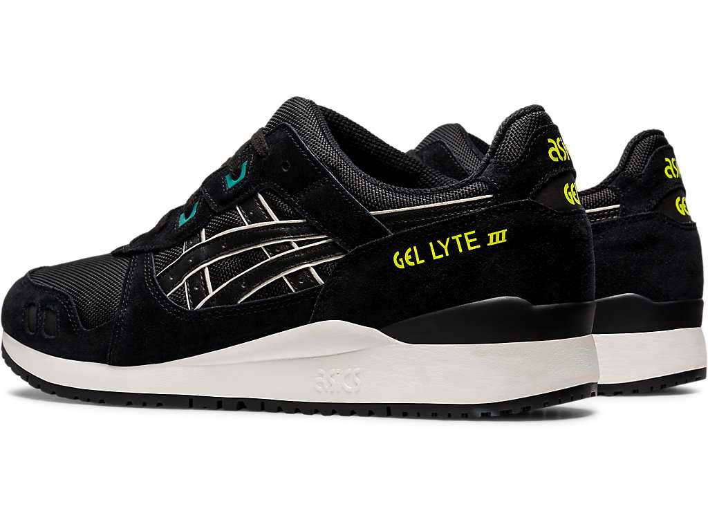 Buty Sportowe Męskie Asics Gel-lyte Iii Czarne Czarne | 39046-WEPC