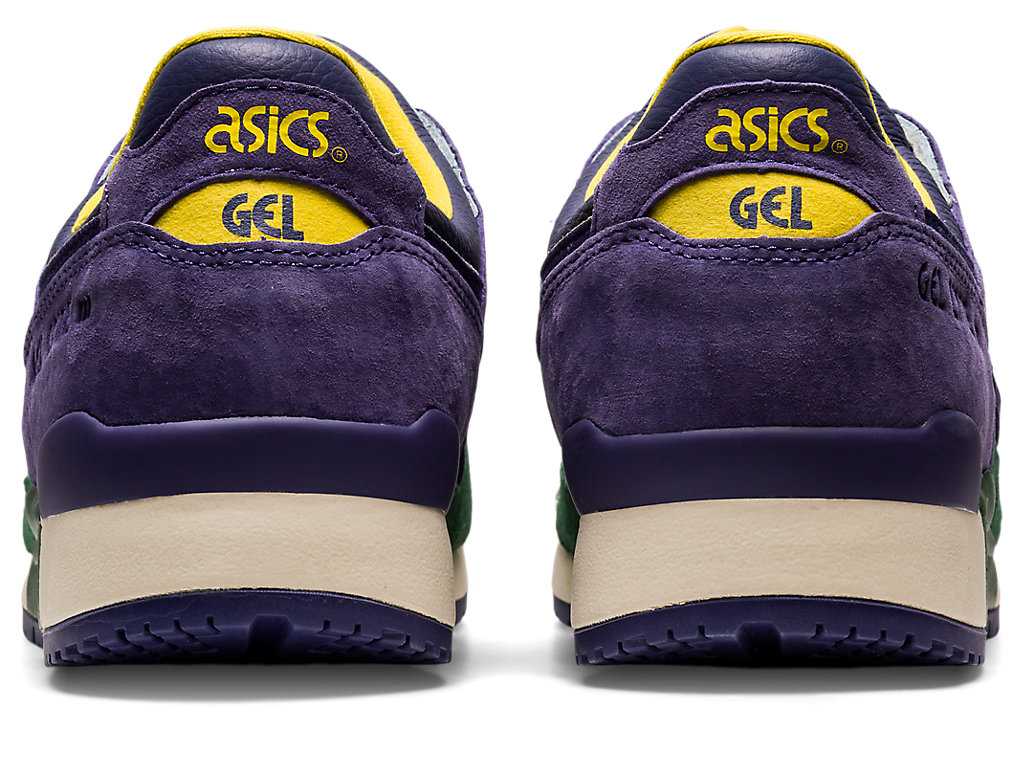 Buty Sportowe Męskie Asics Gel-lyte Iii Og Zielone Fioletowe | 40915-UOVZ