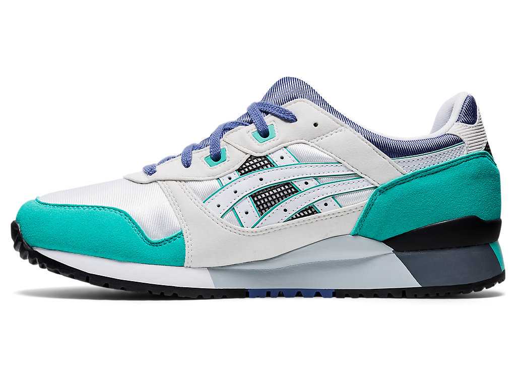 Buty Sportowe Męskie Asics Gel-lyte Iii Białe Niebieskie | 42086-YMDR