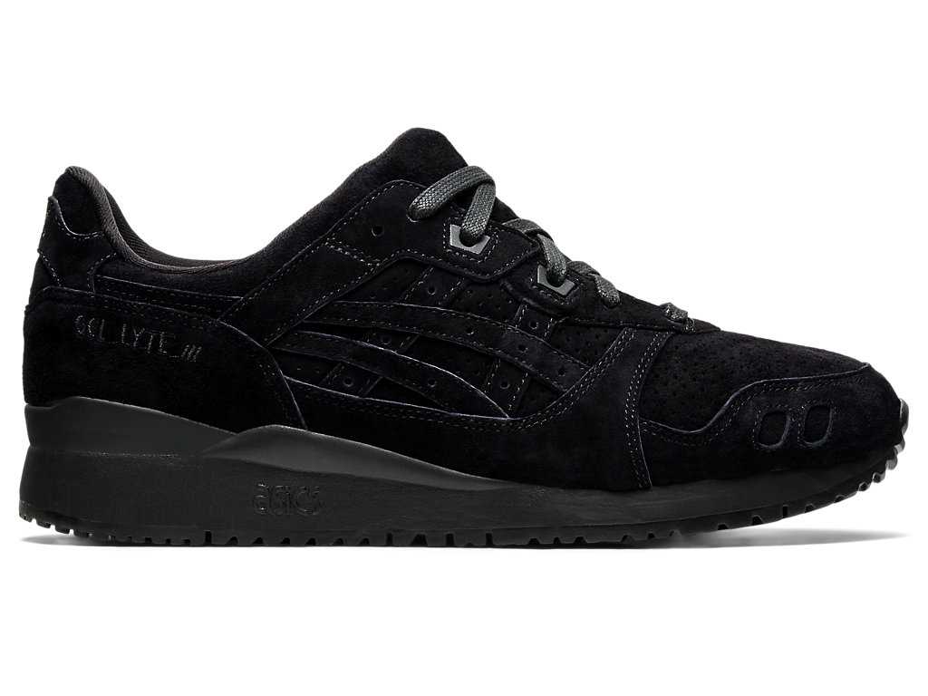 Buty Sportowe Męskie Asics Gel-lyte Iii Czarne Czarne | 46317-PEJC