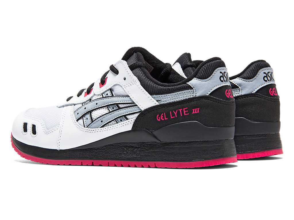 Buty Sportowe Męskie Asics Gel-lyte Iii Białe Szare | 68951-DRNO