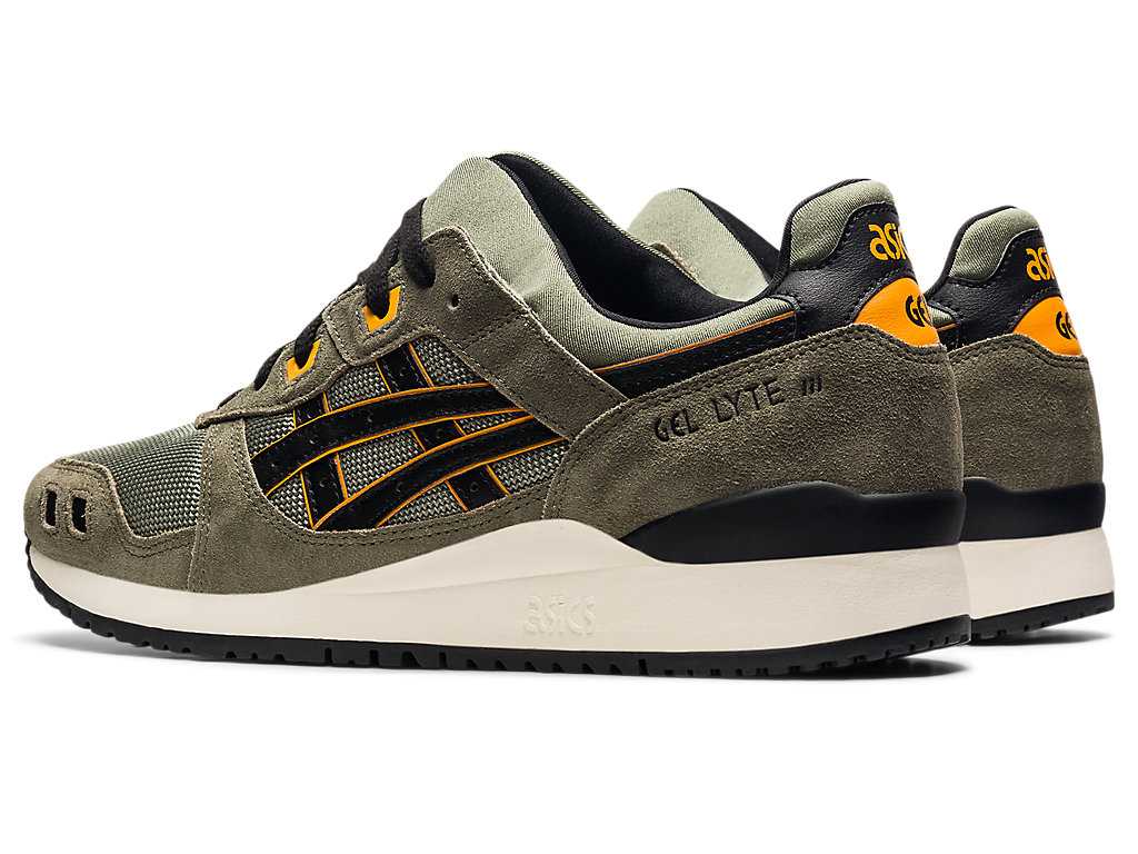 Buty Sportowe Męskie Asics Gel-lyte Iii Og Zielone Czarne | 86390-XEFU