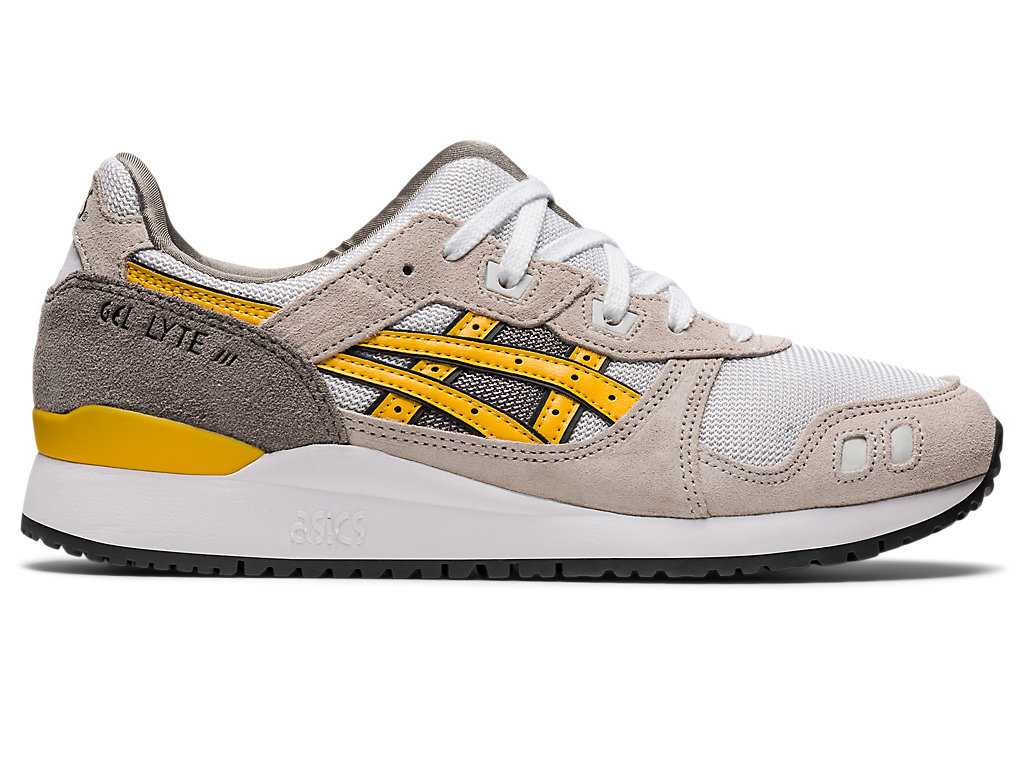 Buty Sportowe Męskie Asics Gel-lyte Iii Og Szare Pomarańczowe | 94610-BNIE