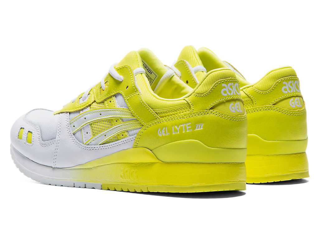 Buty Sportowe Męskie Asics Gel-lyte Iii Białe Białe | 95274-QMWU