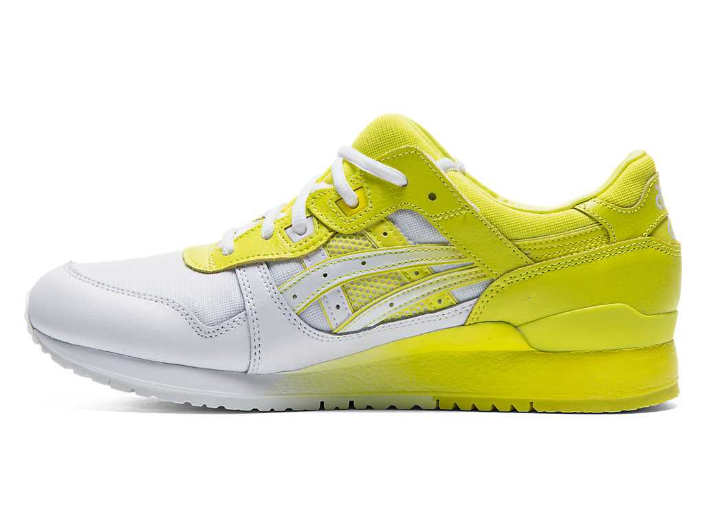 Buty Sportowe Męskie Asics Gel-lyte Iii Białe Białe | 95274-QMWU