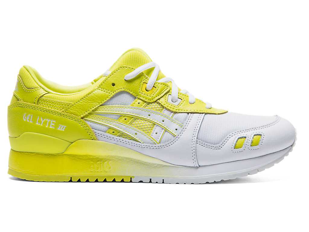 Buty Sportowe Męskie Asics Gel-lyte Iii Białe Białe | 95274-QMWU