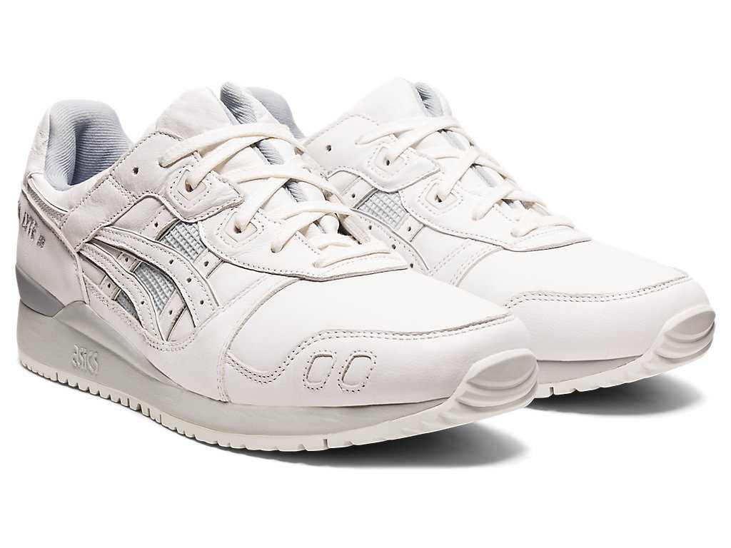 Buty Sportowe Męskie Asics Gel-lyte Iii Og Białe Białe | 97581-SBWR