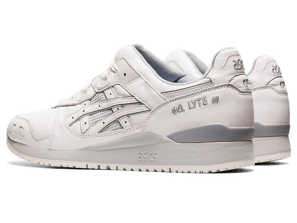 Buty Sportowe Męskie Asics Gel-lyte Iii Og Białe Białe | 97581-SBWR