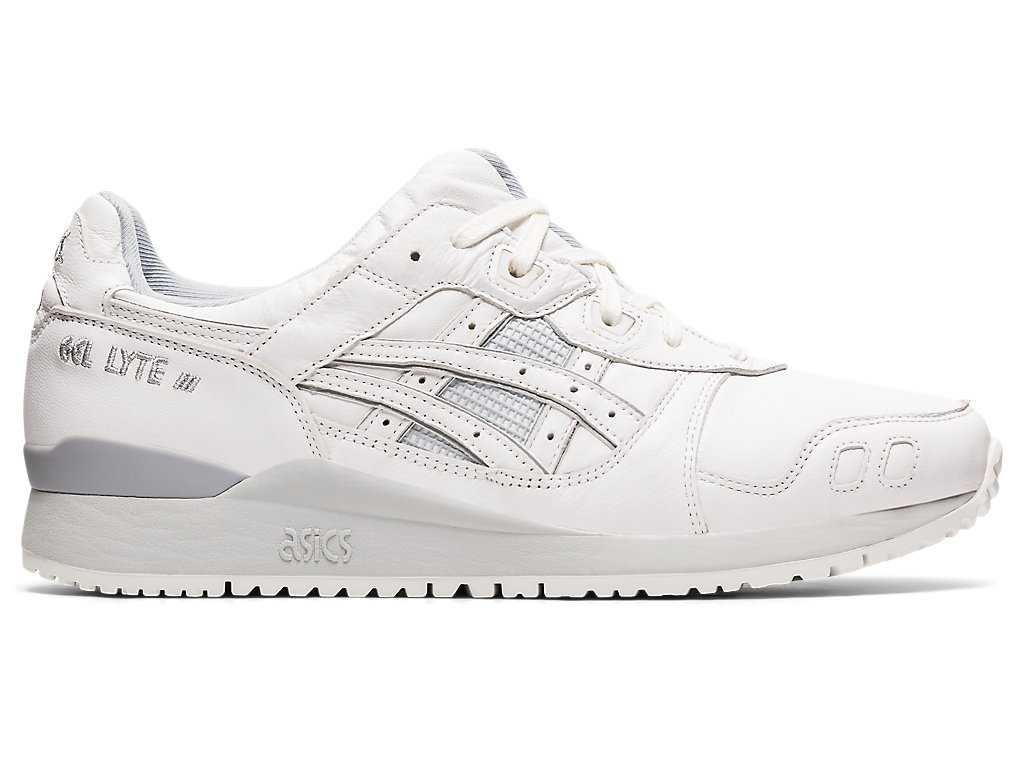 Buty Sportowe Męskie Asics Gel-lyte Iii Og Białe Białe | 97581-SBWR