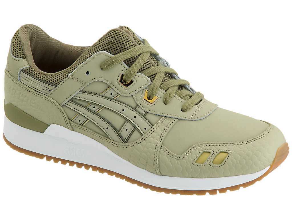 Buty Sportowe Męskie Asics Gel-lyte Iii Khaki Khaki | 98106-DCOX