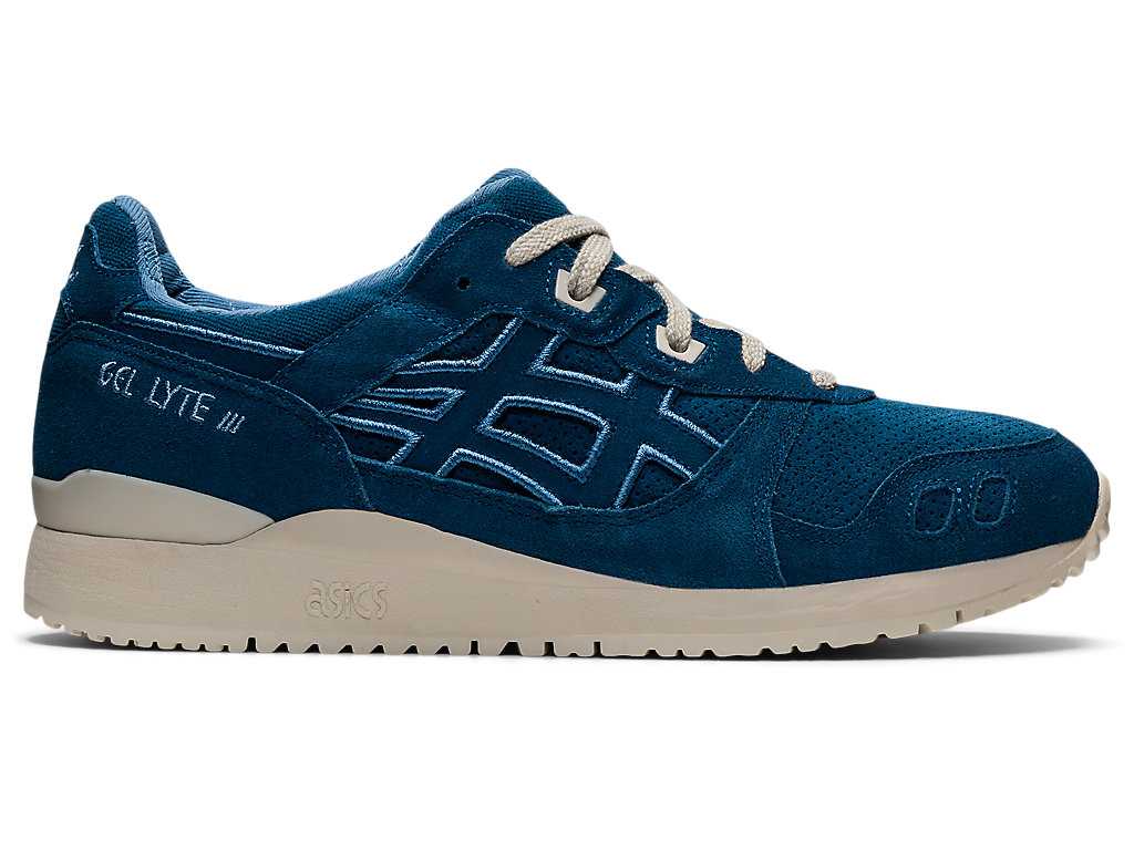 Buty Sportowe Męskie Asics Gel-lyte Iii Og Głęboka Indygo Szare | 98452-SFUM