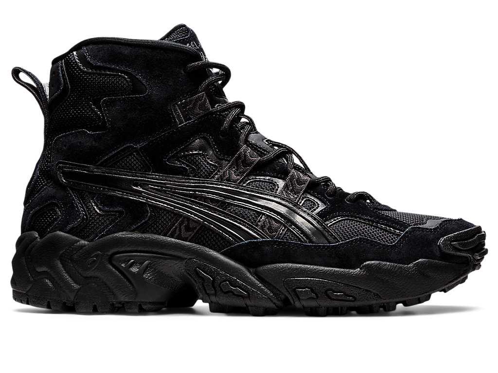 Buty Sportowe Męskie Asics Gel-nandi Hi Czarne Czarne | 24978-YEKW