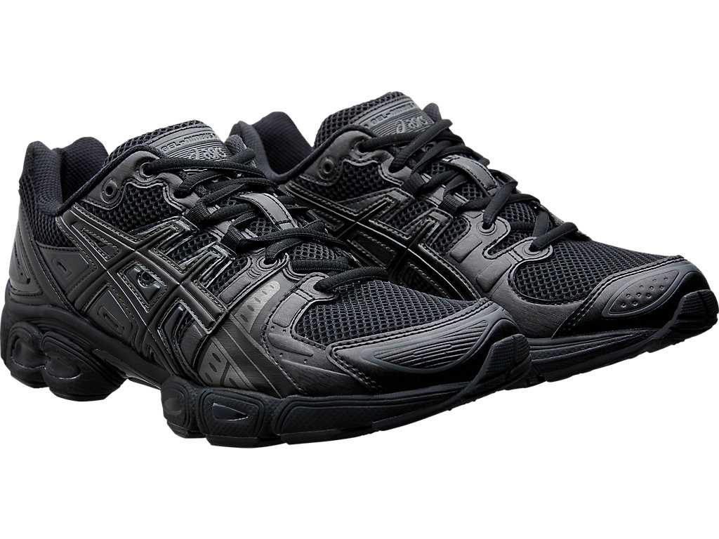 Buty Sportowe Męskie Asics Gel-nimbus 9 Czarne Szare | 60139-SLPB