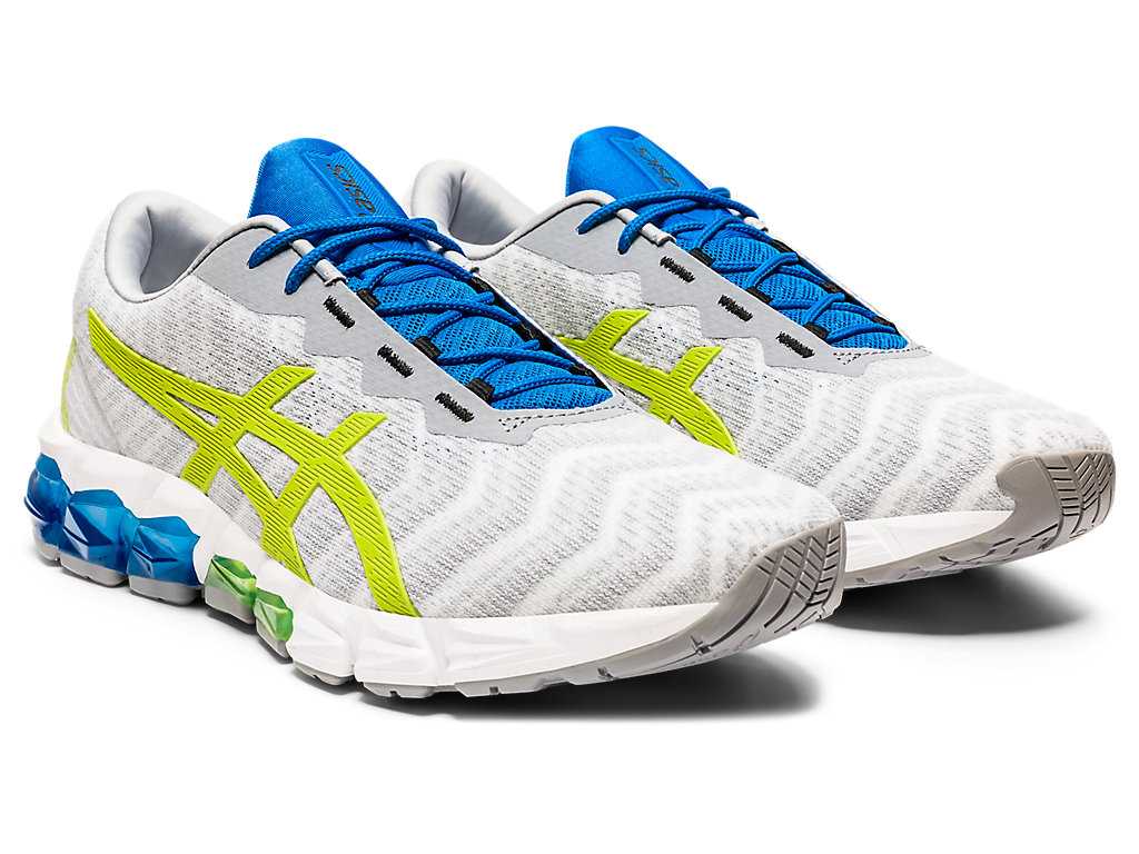 Buty Sportowe Męskie Asics Gel-quantum 180 5 Szare Głęboka Zielone | 07593-WKAU