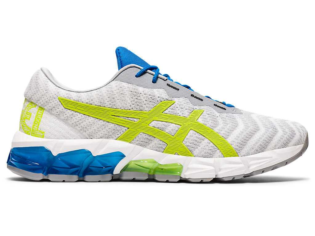 Buty Sportowe Męskie Asics Gel-quantum 180 5 Szare Głęboka Zielone | 07593-WKAU