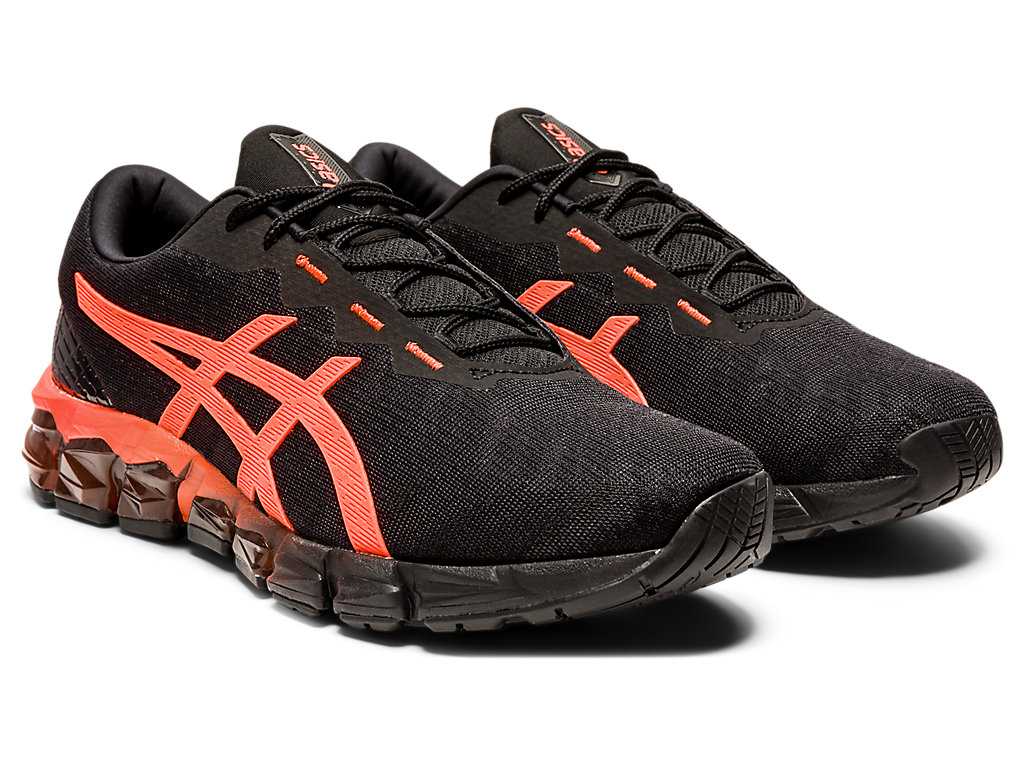 Buty Sportowe Męskie Asics Gel-quantum 180 5 Czarne Czerwone | 26014-SWZU