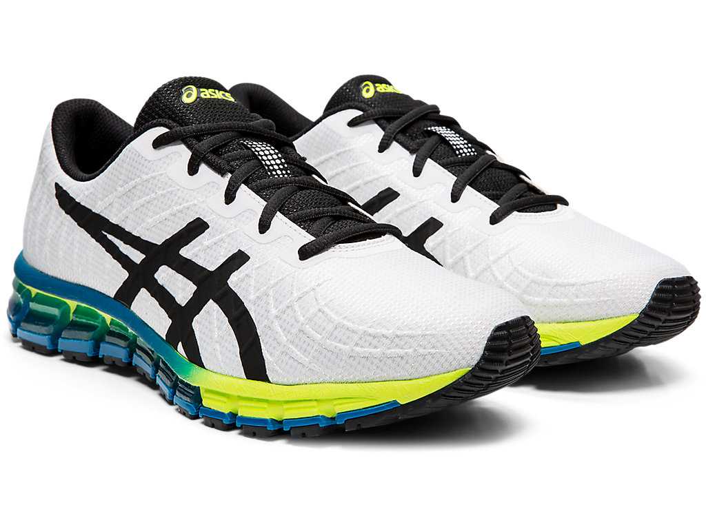 Buty Sportowe Męskie Asics Gel-quantum 180 4 Białe Żółte | 61243-JSTB