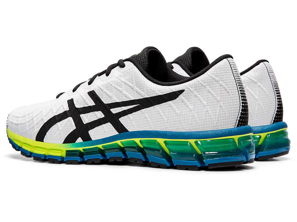 Buty Sportowe Męskie Asics Gel-quantum 180 4 Białe Żółte | 61243-JSTB