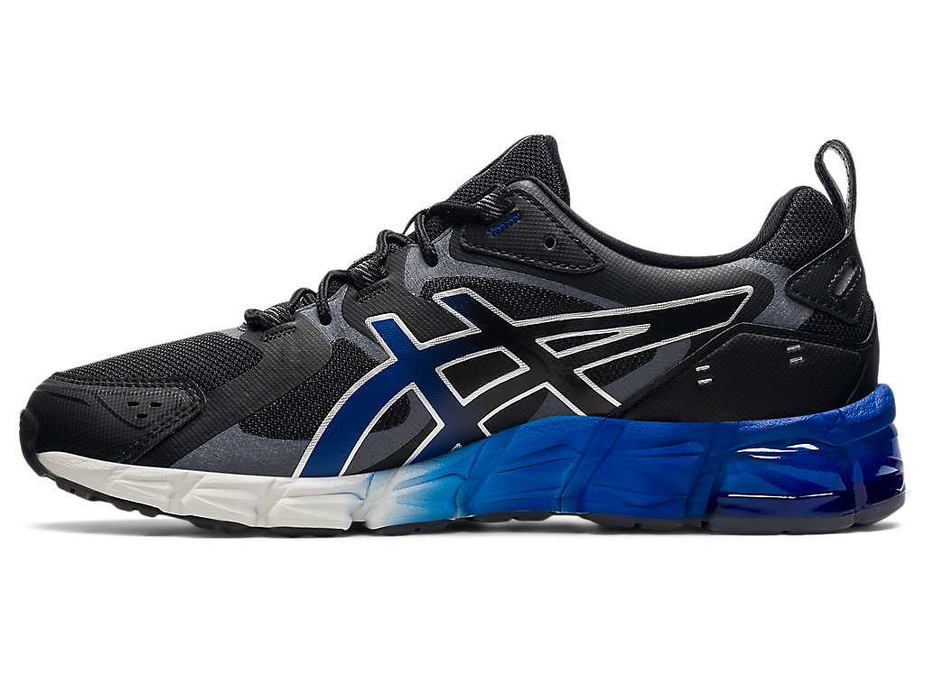 Buty Sportowe Męskie Asics Gel-quantum 180 Czarne Niebieskie | 78430-QUKE