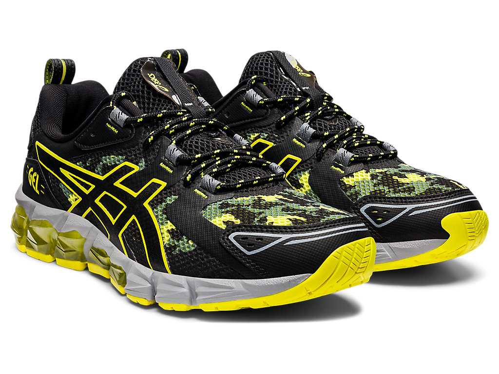 Buty Sportowe Męskie Asics Gel-quantum 180 Czarne | 82317-EOCD