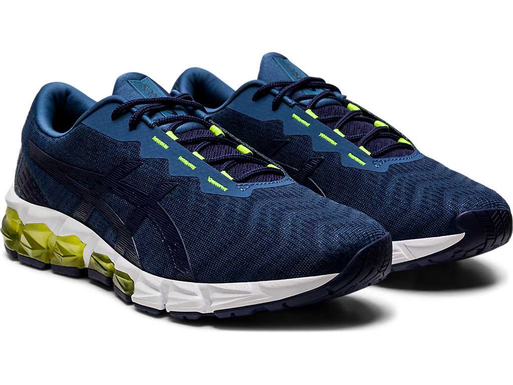 Buty Sportowe Męskie Asics Gel-quantum 180 5 Granatowe Białe | 92417-YULM