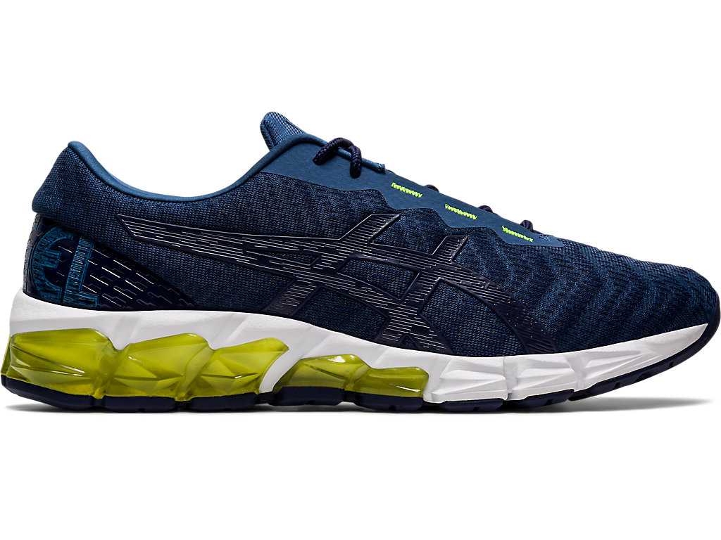 Buty Sportowe Męskie Asics Gel-quantum 180 5 Granatowe Białe | 92417-YULM