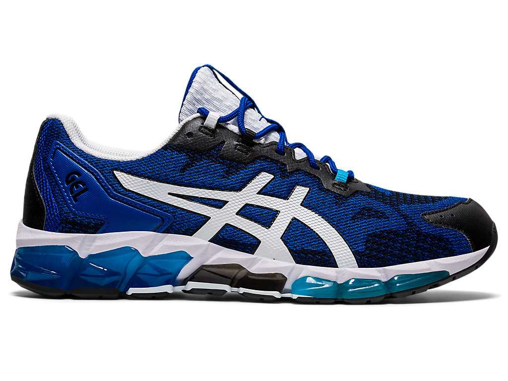 Buty Sportowe Męskie Asics Gel-quantum 360 6 Czarne Niebieskie | 10945-TDUY