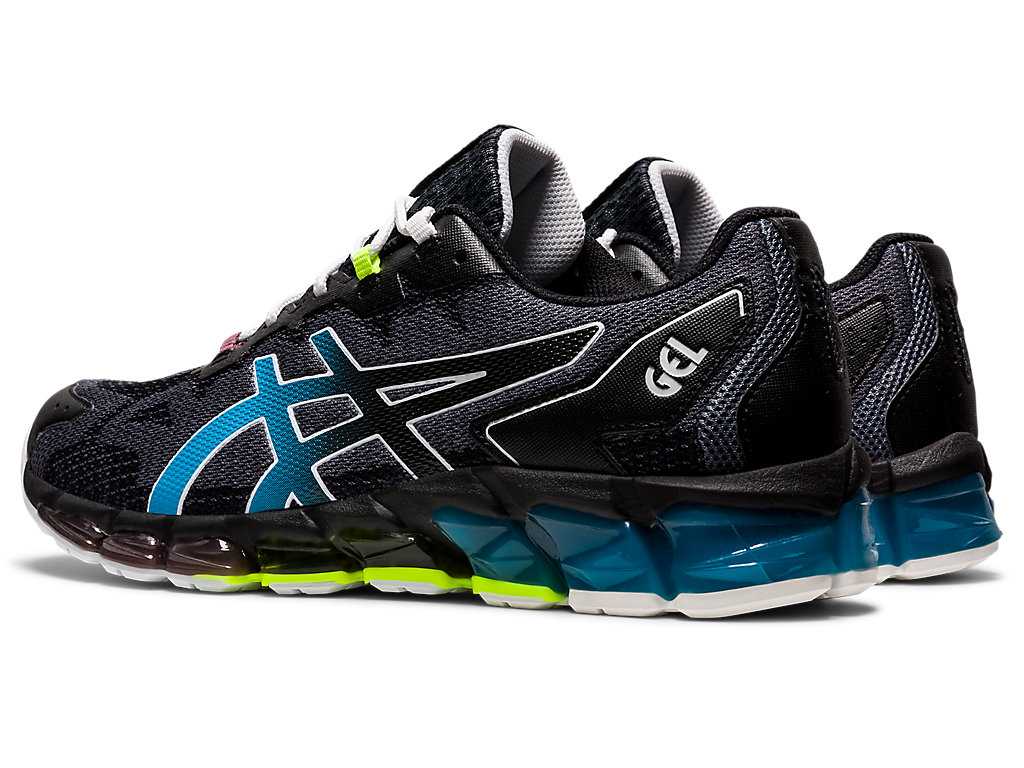 Buty Sportowe Męskie Asics Gel-quantum 360 6 Czarne Niebieskie | 28357-PQXV