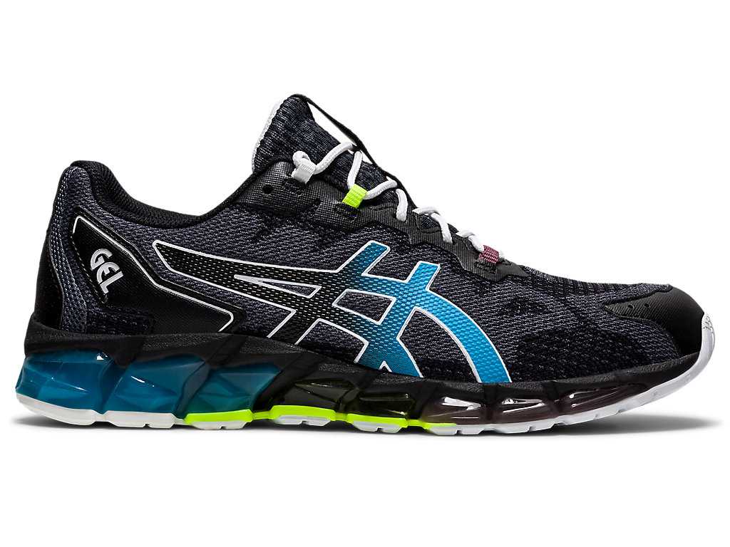 Buty Sportowe Męskie Asics Gel-quantum 360 6 Czarne Niebieskie | 28357-PQXV