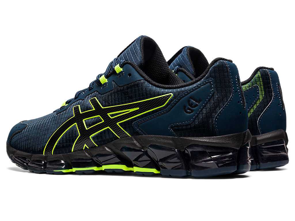 Buty Sportowe Męskie Asics Gel-quantum 360 6 Niebieskie Czarne | 54309-LDSI