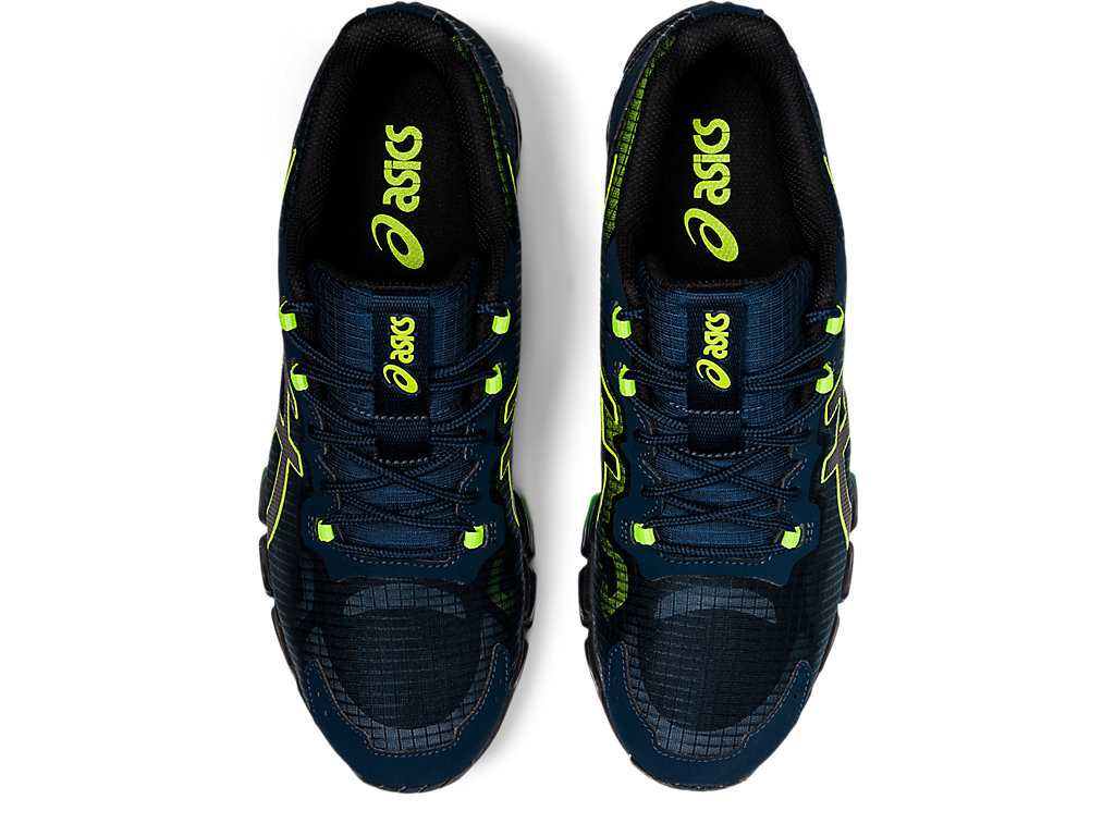 Buty Sportowe Męskie Asics Gel-quantum 360 6 Niebieskie Czarne | 54309-LDSI