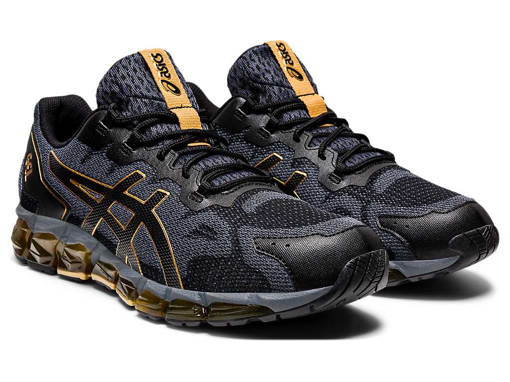 Buty Sportowe Męskie Asics Gel-quantum 360 6 Czarne | 56829-YXMP