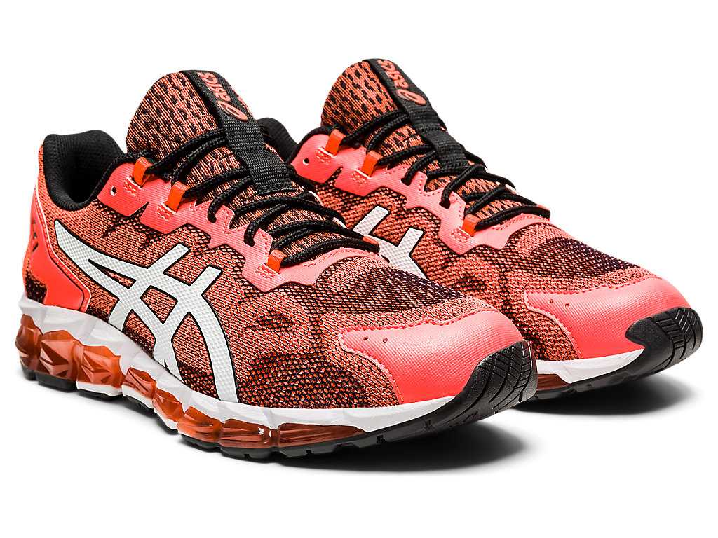 Buty Sportowe Męskie Asics Gel-quantum 360 6 Czerwone Białe | 68427-NQKS