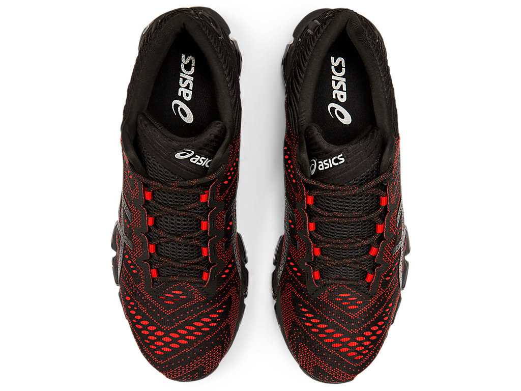 Buty Sportowe Męskie Asics Gel-quantum 360 5 Jcq Czarne Czerwone | 75960-RCKD