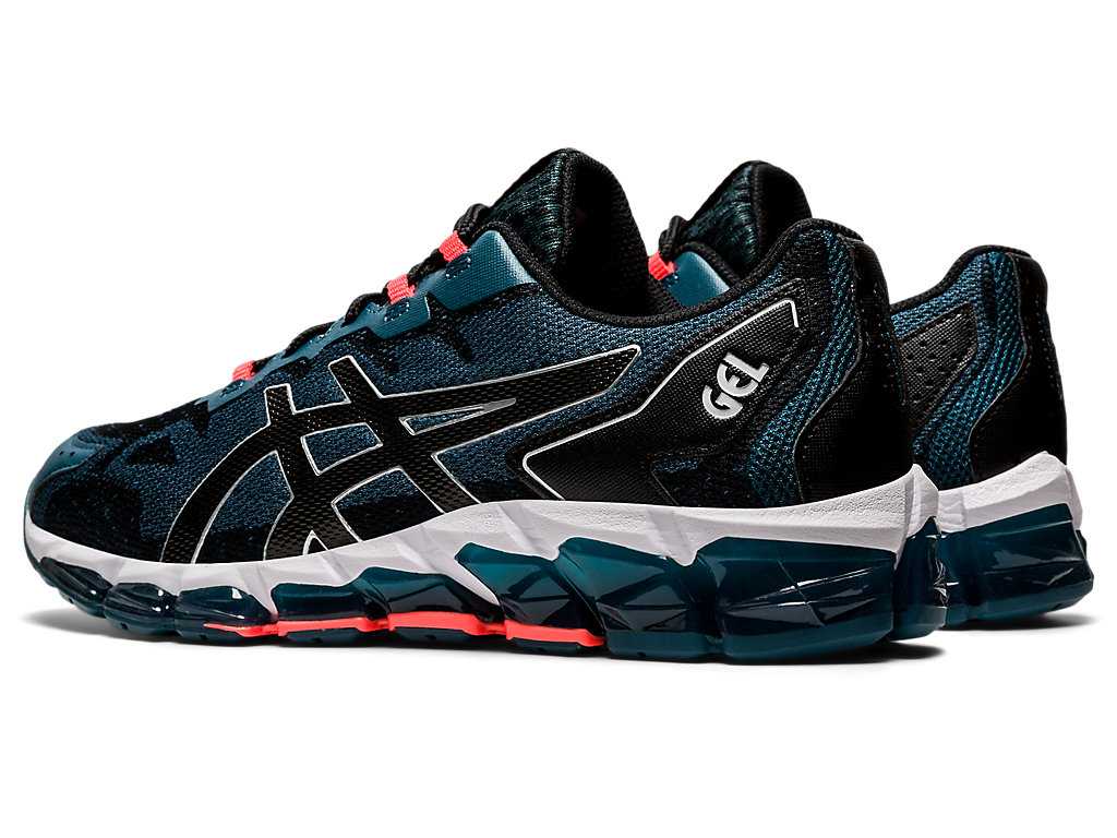 Buty Sportowe Męskie Asics Gel-quantum 360 6 Niebieskie Czarne | 76240-BUZM