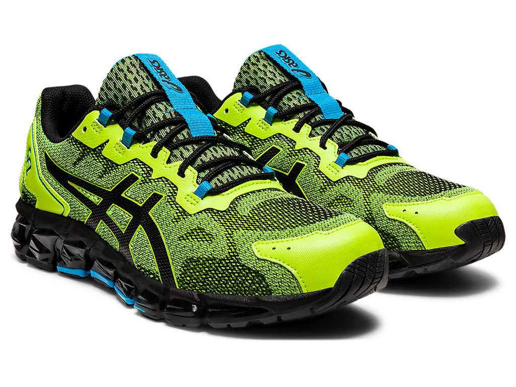 Buty Sportowe Męskie Asics Gel-quantum 360 6 Zielone Czarne | 82704-SXLI