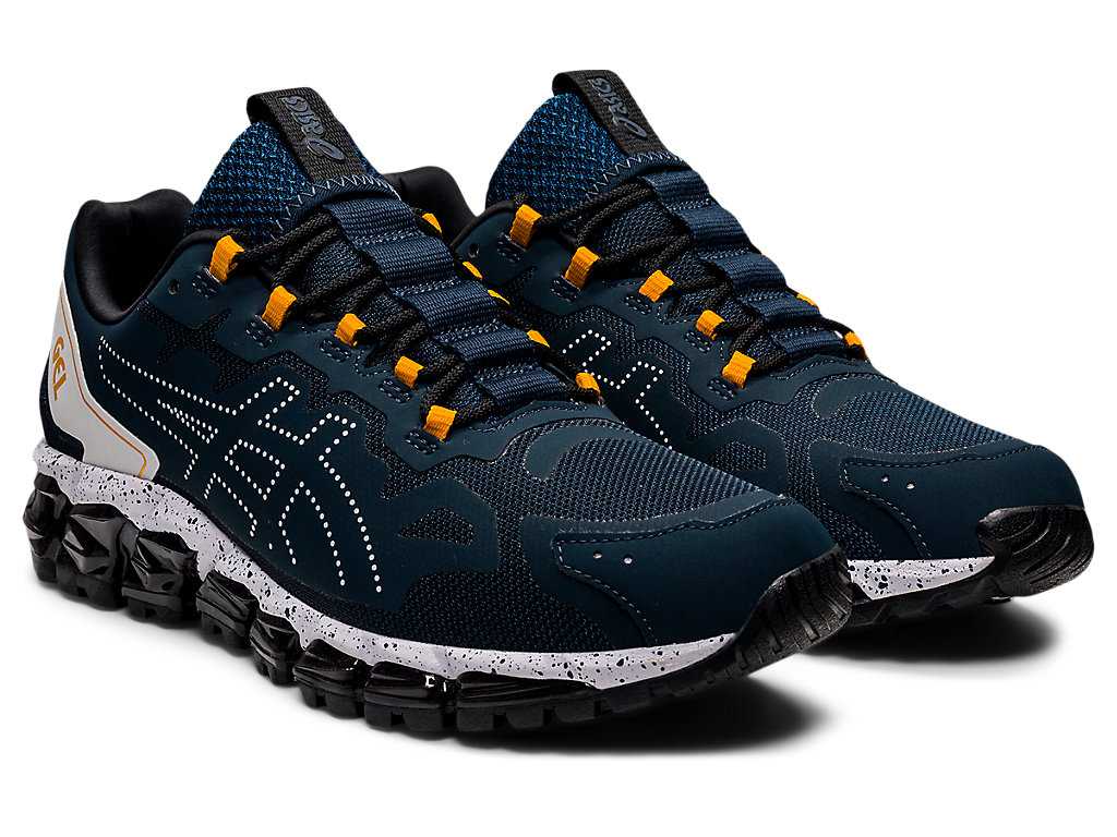 Buty Sportowe Męskie Asics Gel-quantum 360 6 Niebieskie | 96458-QOCU