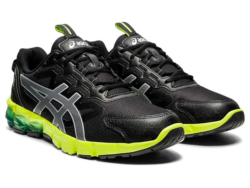 Buty Sportowe Męskie Asics Gel-quantum 90 Czarne Niebieskie | 05348-LSED