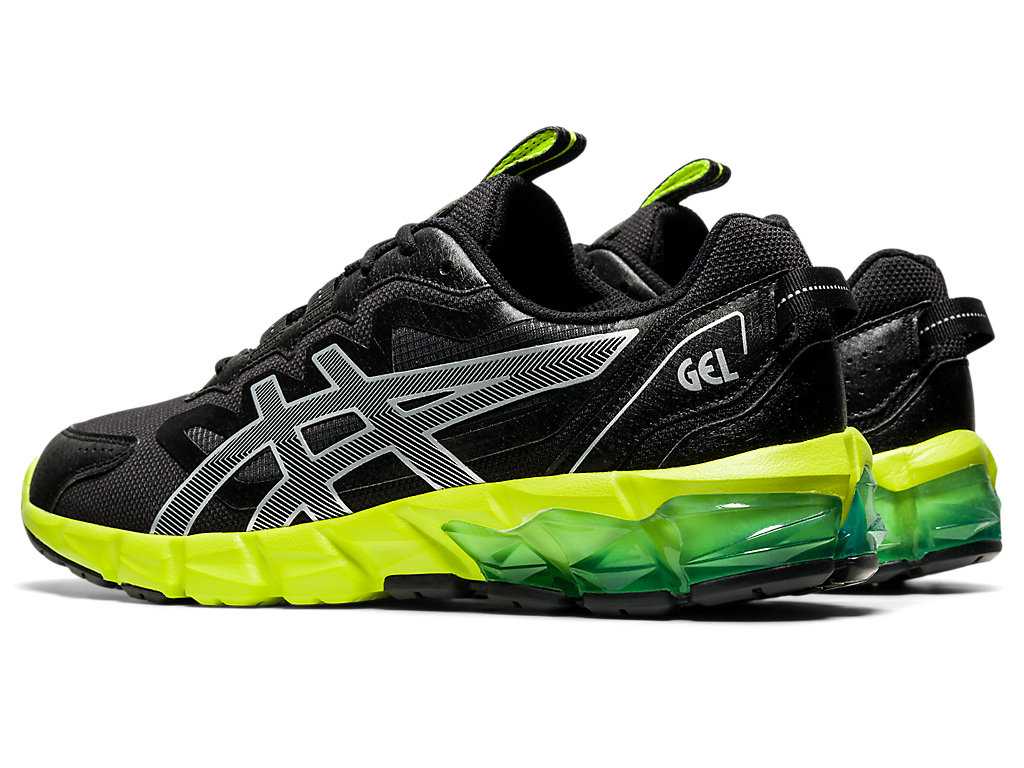 Buty Sportowe Męskie Asics Gel-quantum 90 Czarne Niebieskie | 05348-LSED