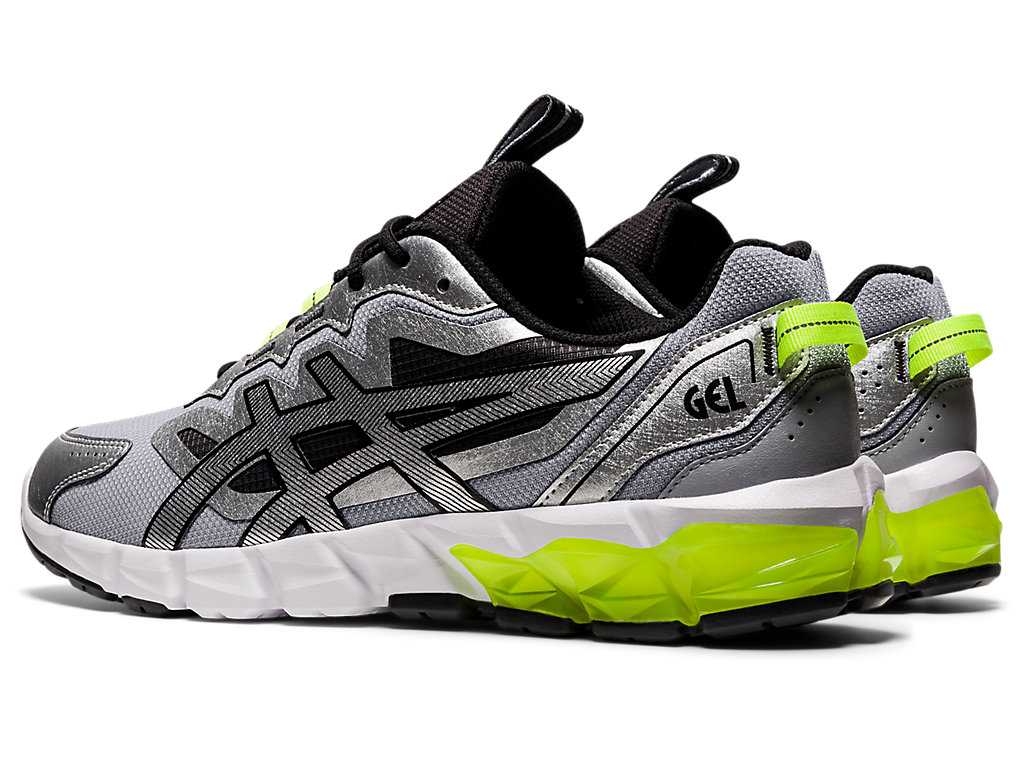 Buty Sportowe Męskie Asics Gel-quantum 90 Srebrne Czarne | 06752-RTHA